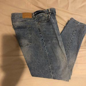 H&M Acid Wash Mom Jeans